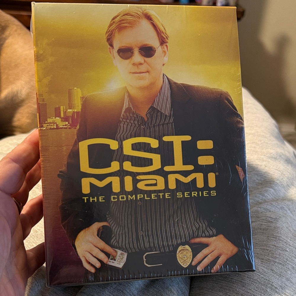 CSI: Miami - The Complete Series (Yellow/Black) DVD Box Set